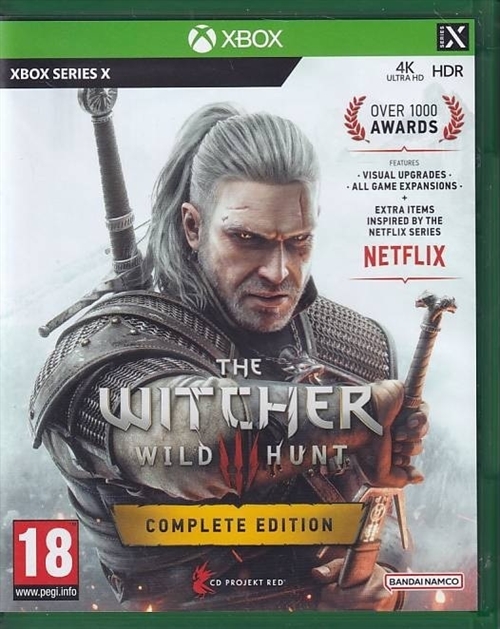 The Witcher 3 Wild Hunt - Complete edition - XBOX Series X (A Grade) (Used) (Eng)